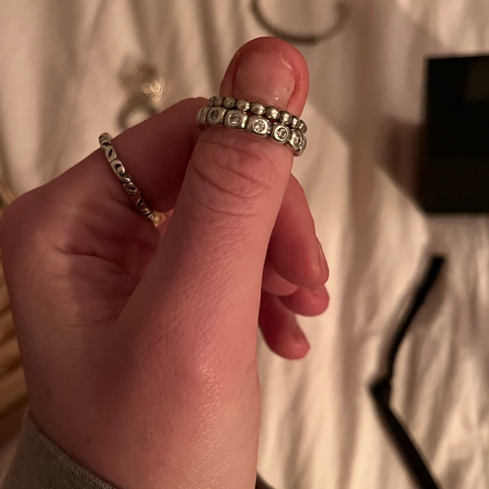 (2) Pandora bundle ring set - Picture 2 of 2